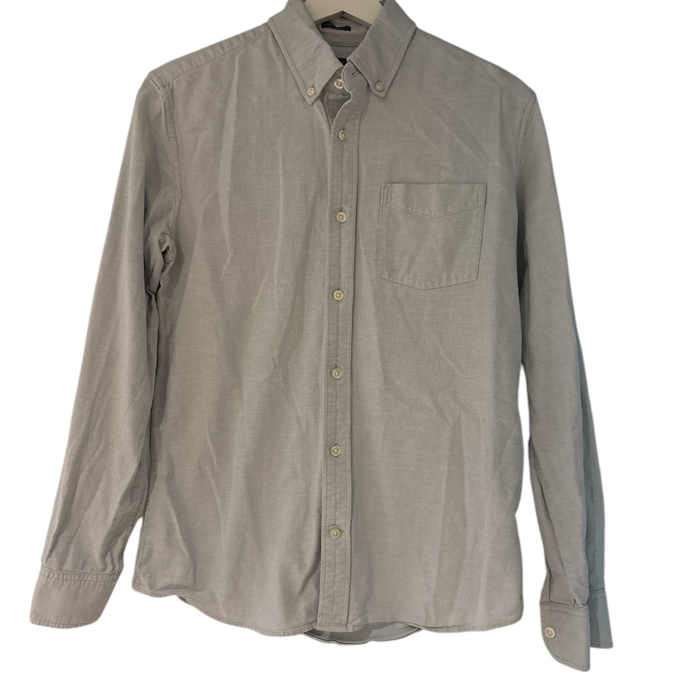 GAP Men's Blue Button-Down Shirt
